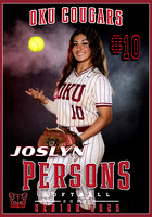 JOSLYN PERSONS SOFTBALL OKU BANNER 28X40