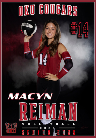 MACYN REIMAN VOLLEYBALL OKU BANNER 28X40