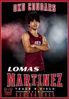 LOMAS MARTINEZ TRACK OKU BANNER 28X40