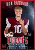 GRANT REEVES BANNER FOOTBALL 28X40