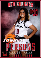 JOSLYNS PERSONS BASKETBALL OKU BANNER 28X40